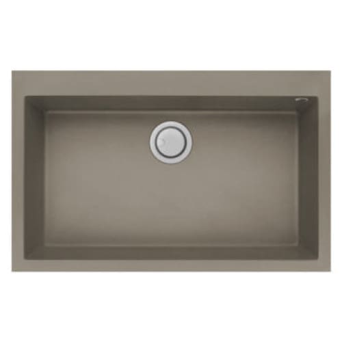 Evier de cuisine FOCUS 1 Bac granit (QUADRA.80) - Grège (QUADRA.80A) Evier de cuisine FOCUS 1 Bac granit (QUADRA.80) - Grège (QUADRA.80A)