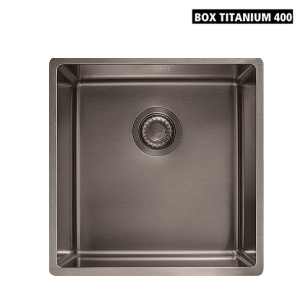Evier de cuisine Infinity (44X44) (BOÎTE TITANE 400) Evier de cuisine Infinity (44X44) (BOÎTE TITANE 400)