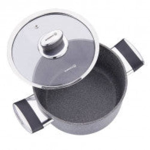 Faitout Korkmaz Palma granite 18Cm Gris (A3901) Faitout Korkmaz Palma granite 18Cm Gris (A3901)