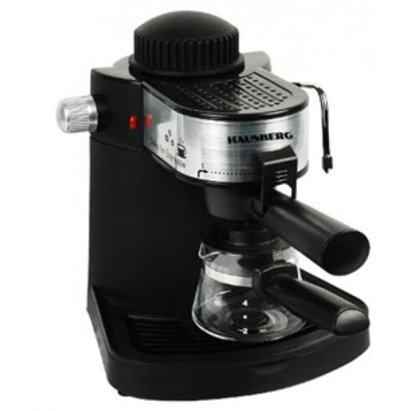 Machine à café HAUSBERG 650W noir (HB-3715) Machine à café HAUSBERG 650W noir (HB-3715)