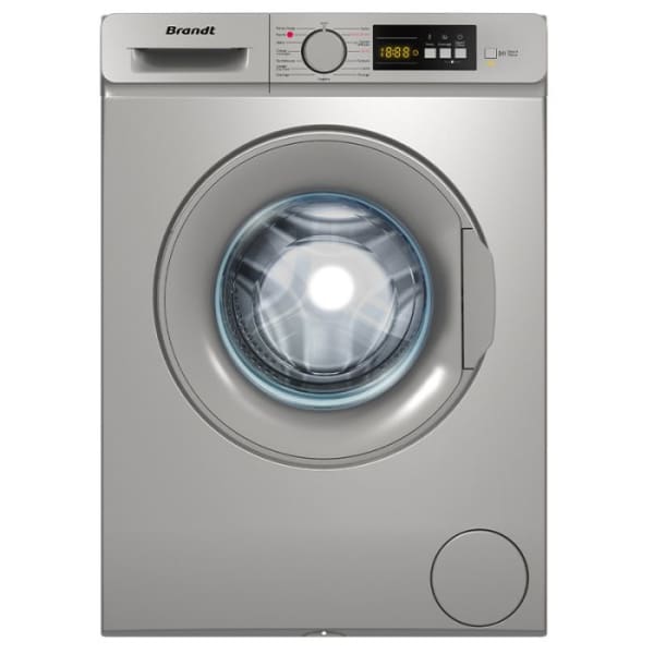 Machine à laver BRANDT 7KG-1400Tr frontale Silver (BLF742S)