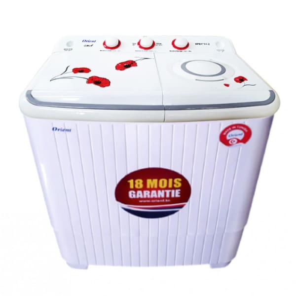 Machine à laver ORIENT 11KG semi automatique blanc (XPB1*11-2)