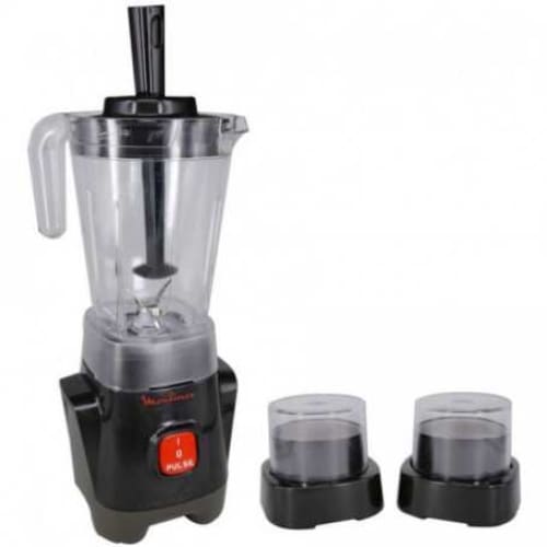 BLENDER MOULINEX + MOULIN & HACHOIR 400W -NOIR (LM2428EG) BLENDER MOULINEX + MOULIN & HACHOIR 400W -NOIR (LM2428EG)