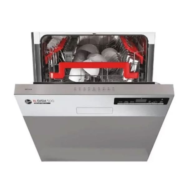 Lave vaisselle HOOVER Semi-encastrable 16 Couverts Inox (HDSN2D620PX-E)