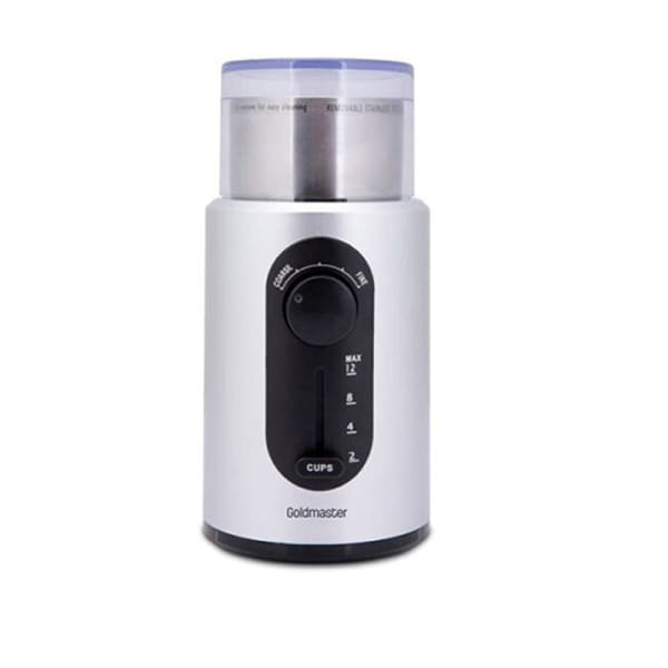 Moulin à café & épices GOLDMASTER gris (GM-7253) Moulin à café & épices GOLDMASTER gris (GM-7253)