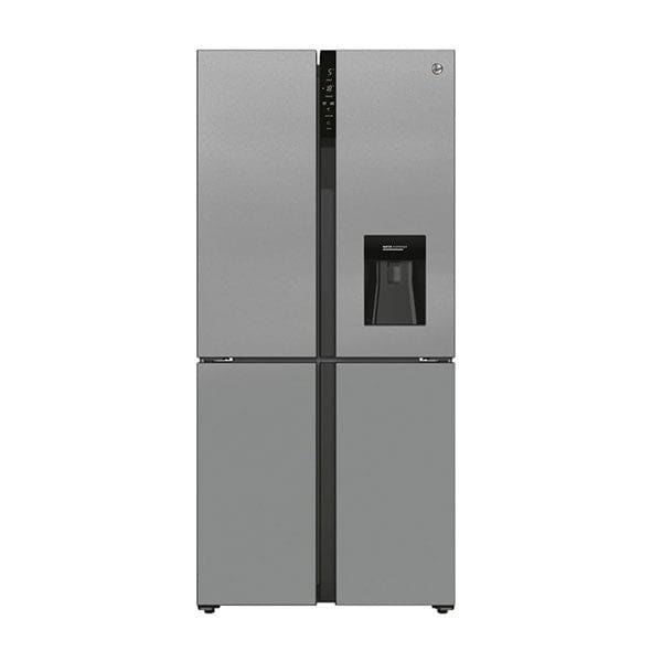 Réfrigérateur HOOVER 432L side by side No Frost silver (HSC818EXWD)