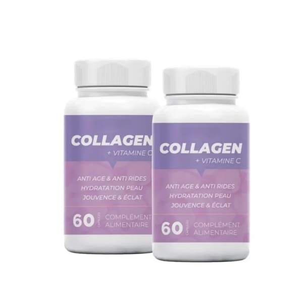 2 x Collagen Marin Hydrolysé + Vit C