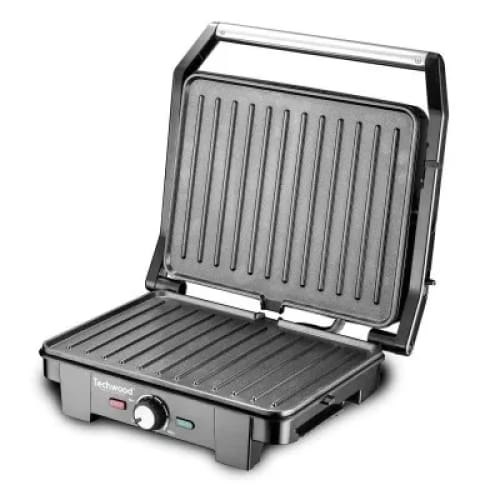 Appareil à panini & Grille viande TECHWOOD Inox (TGD-090)