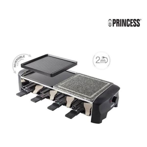 Appareil à raclette multifonction PRINCESS 1300 W Noir (162820)