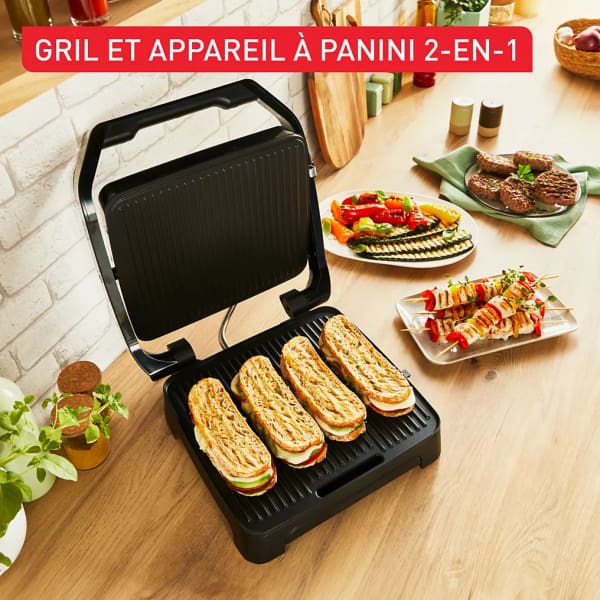 Appareil Grill A Viande Tefal 2000W Inox (GC271D10)