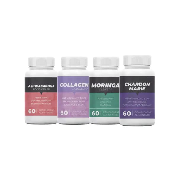 ashwagandha + collagen + moringa + chardon