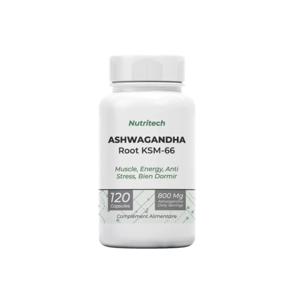 Ashwagandha Root Ksm 66 120 Capsules
