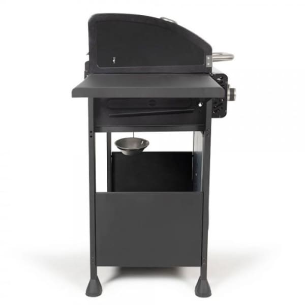 Barbecue a Gaz LIVOO 3 bruleurs 9000W Noir (DOC279)