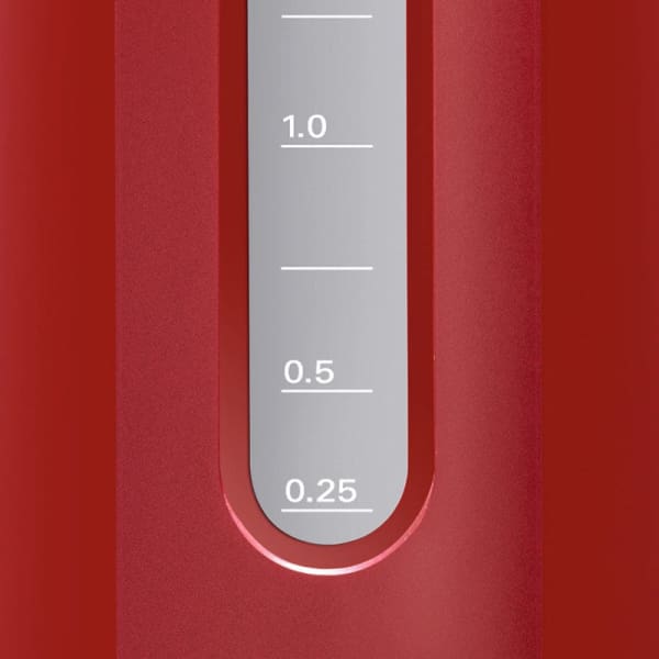 Bouilloire électrique BOSCH 1.7 L rouge (TWK3A014)