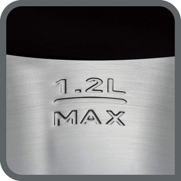 Bouilloire électrique TEFAL 1.2L-1800W Inox (KI431D10)