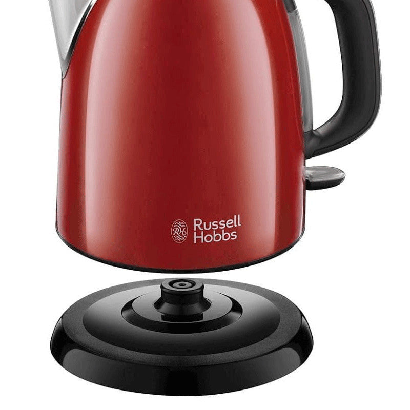 Bouilloire électrique RUSSELL HOBBS 1L-2400W Rouge (24992-70)