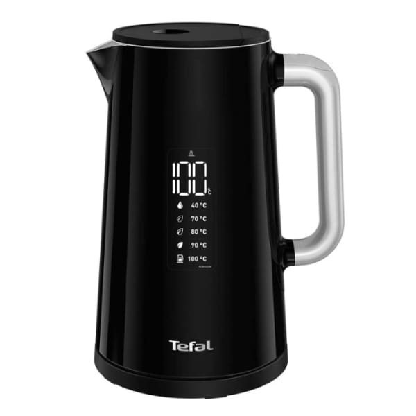 Bouilloire Smart Sans Fil TEFAL 1800W-1.7Litre Noir (K0850810)