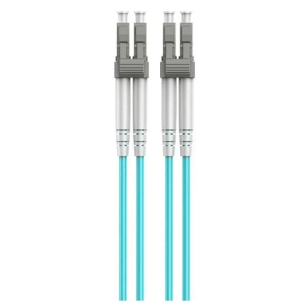 Câble À Fibre Optique Multimode Gembird Duplex Om4 50/125 Lc/lc 1m CFO-MDOM4-LC/LC-1M
