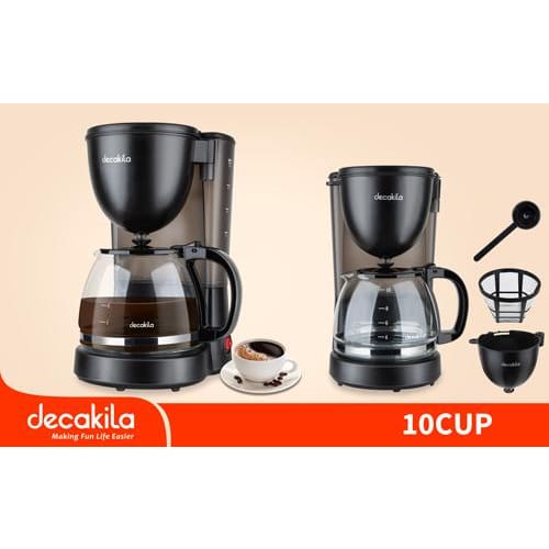 Cafetière Decakila (KECF001B) - 1.25L - 750W