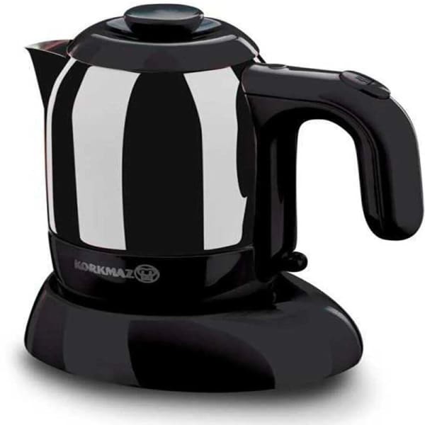 Cafetière Électrique Korkmaz Mia 400W Inox Noir (A47503)