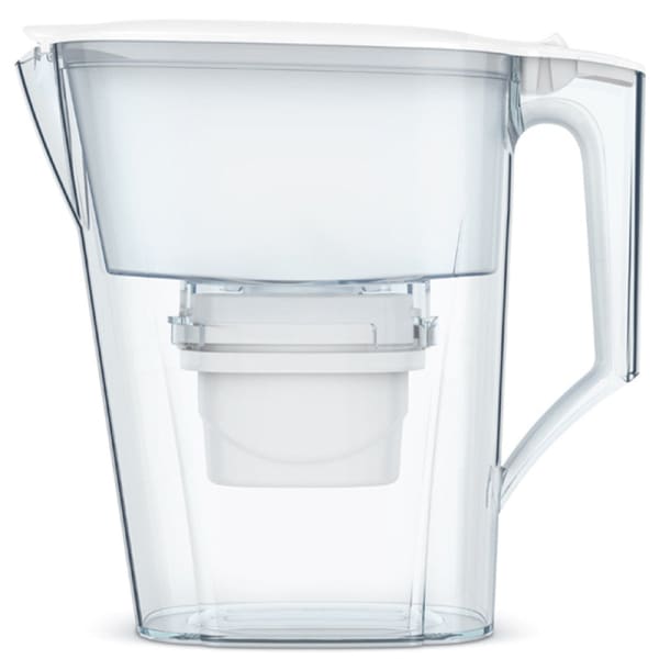 Carafe filtrante Aqua Optima Liscia Blanc (PJ0601)