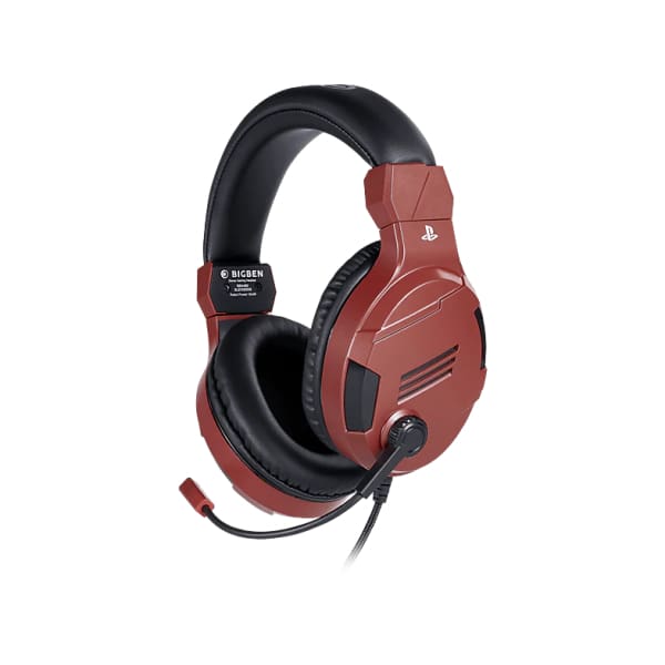 casque micro BIGBEN INTERACTIVE pour PS4 - Rouge (PS4OFHEADSETV3RED)