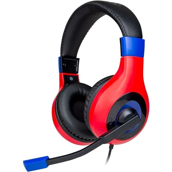 Casque micro BIGBEN INTERACTIVE rouge (SWITCHHEADSETV1BLRED)