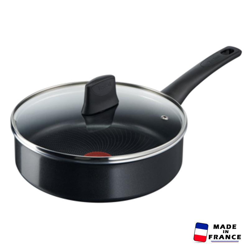 Sauteuse TEFAL Generous Cook 24 cm Avec Couvercle - Noir (C2783283)