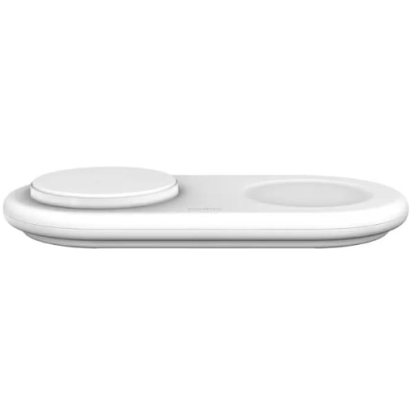 Chargeur Sans Fil Belkin Boost Charge Pro 2en 1 Avec Qi2 Magnétique 15w + Usb-c – Blanc (Wiz021vfwh)