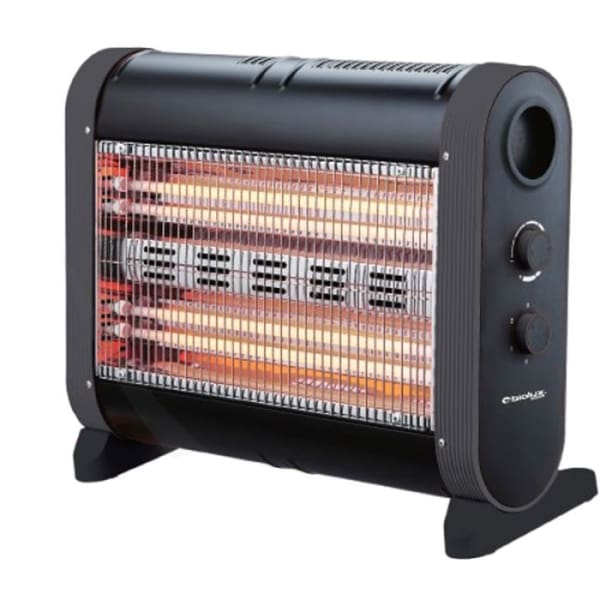 CHAUFFAGE ÉLECTRIQUE 1600W BIOLUX (M.RQ1600) NOIR