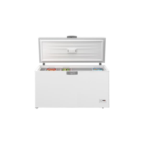Congélateur Horizontal Beko 467 Litres avec serrure Blanc (HSM46781)