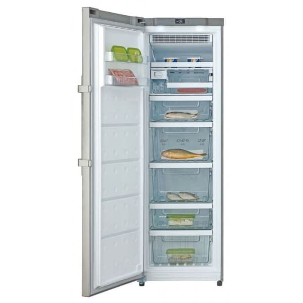 Congélateur vertical Candy 271L silver No Frost (CFF1864XM/N)