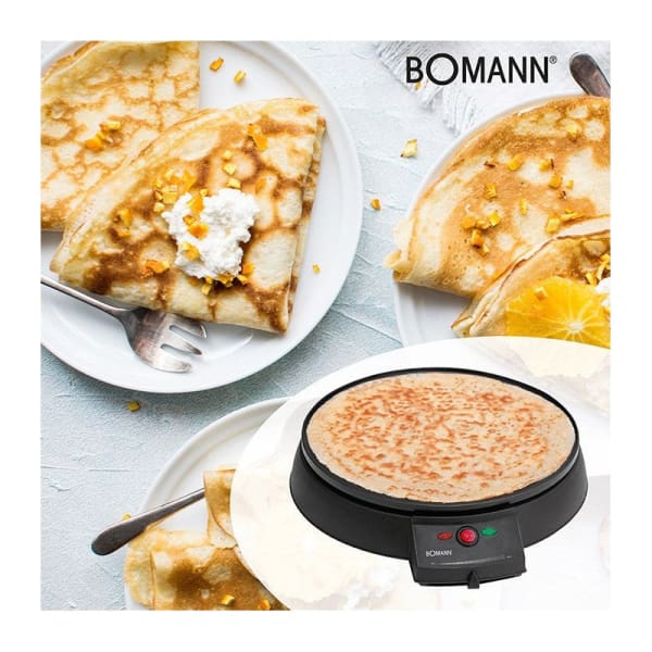 Crêpière BOMANN 900W Noir (CM2221)