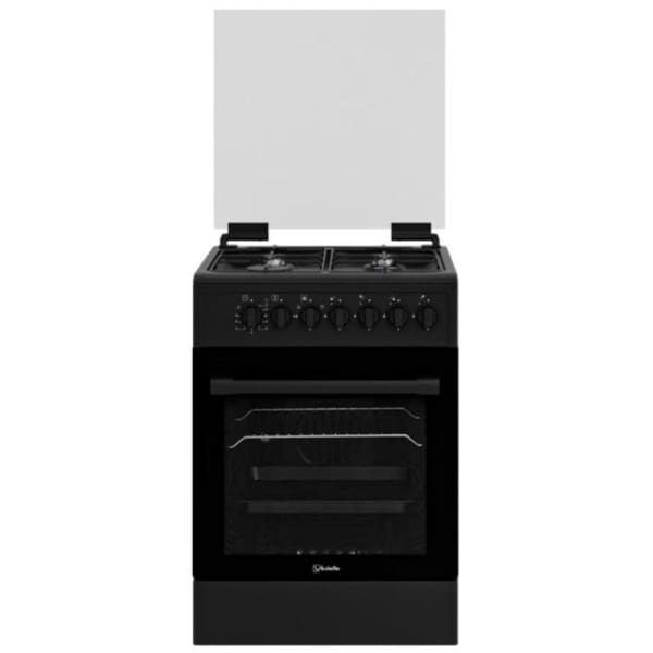Cuisinière à Gaz Vedette VGE6241BMA 4 Feux 60Cm Noir(VGE6241BMA)