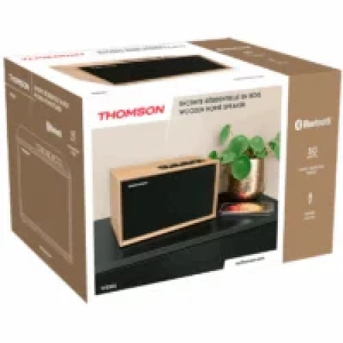 Enceinte Haut Parleur Bluetooth Résidentielle En Bois Thomson Cosy 50 w (WS302)