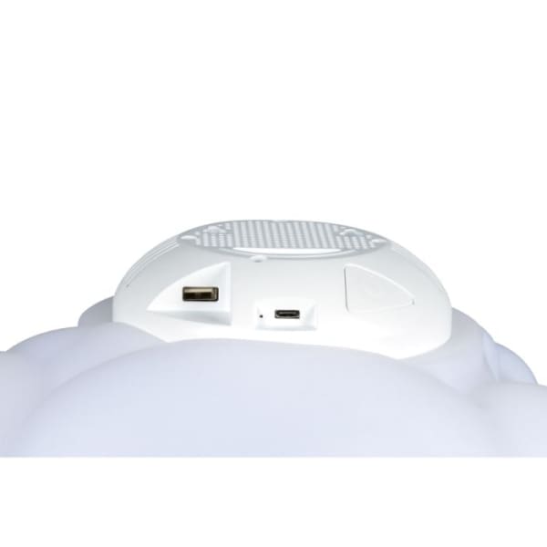 Enceinte Haut Parleur Sans Fil Bigben Château Lumineuse Blanc (BTLSWCASTLE)