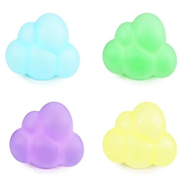 Enceinte Haut Parleur Sans Fil Bigben Nuage Lumineuse- Blanc (BTLSWCLOUD)