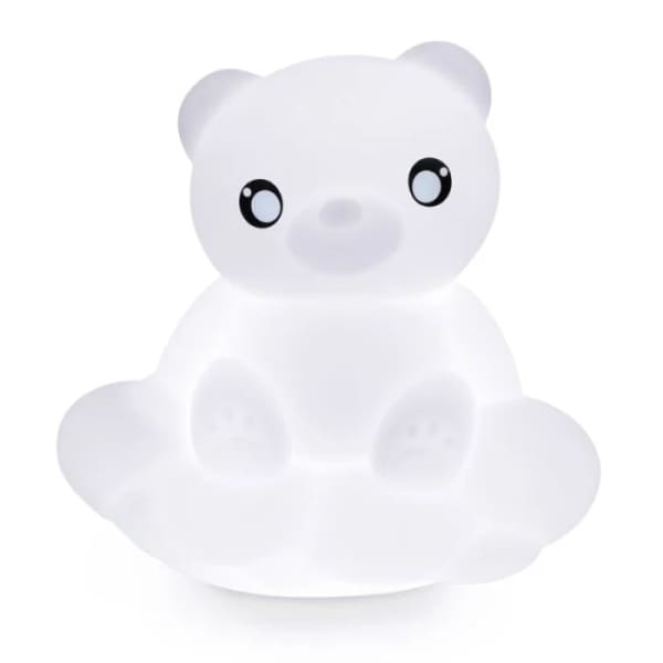 Enceinte Haut Parleur Sans Fil Bigben Ourson Lumineuse- Blanc (BTLSWBEAR)