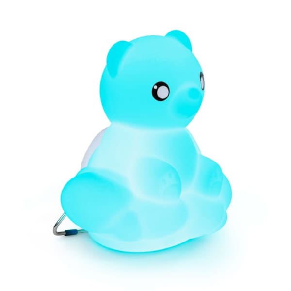 Enceinte Haut Parleur Sans Fil Bigben Ourson Lumineuse- Blanc (BTLSWBEAR)