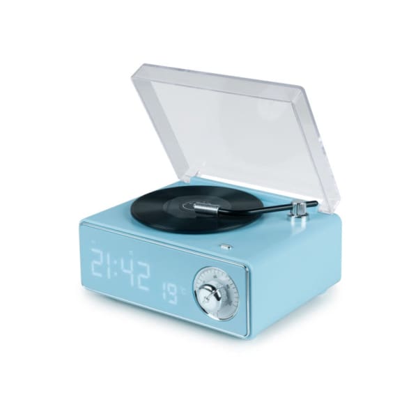 Enceinte rétro Bluetooth EPOK Bleu (BTTDMINIBL)