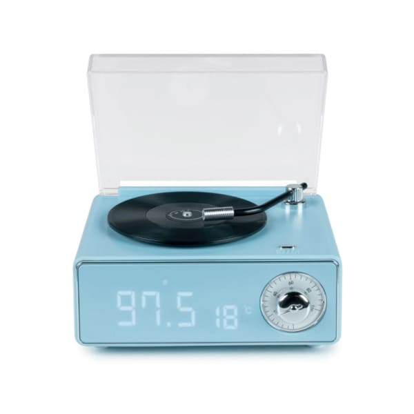 Enceinte rétro Bluetooth EPOK Bleu (BTTDMINIBL)
