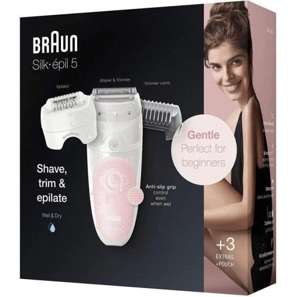 Épilateur Rechargeable Série 5 Wet & Dry Silk Épil BRAUN(SES5 620)