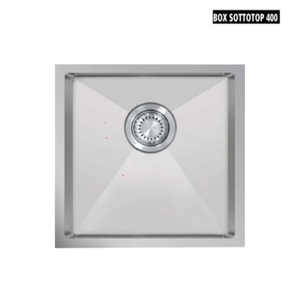 Evier de cuisine Infinity (44X44) (BOÎTE SOTTOTOP 400)