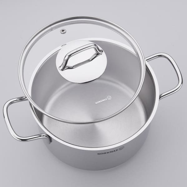 Faitout Korkmaz Perla 20Cm Inox (A1655)