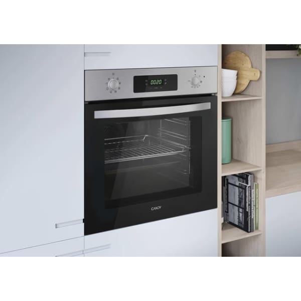 FOUR Encastrable Electrique Multifonction Candy (FIDCP X625L) 70 Litres inox et noir