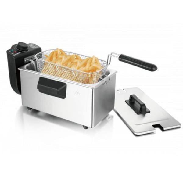 Friteuse à huile TECHWOOD 2000W Inox (TFR-304)