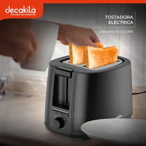 Grille pain Decakila 750W (KETS008B)