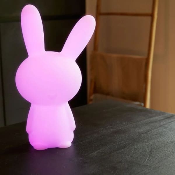 Haut Parleur Sans Fil Bigben Lapin Lumineuse Blanc (BTLSRABBIT)