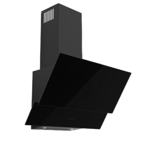 Hotte Décorative PREMIUM 90 Cm ENZO Verre noir (ENZO.90)