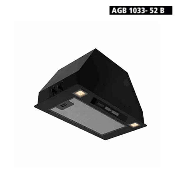 Hotte Encastrable Infinity noir (AGB 1033-52 B)